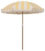 Argos Home 1.6m Tilting Garden Parasol - Yellow & White