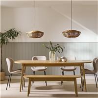 Habitat Etta Extending 6 - 8 Seater Dining Table - Oak