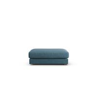 Habitat Ayr Fabric Footstool - Blue