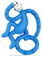 Matchstick Monkey Mini Monkey Teether - Blue