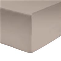 Habitat Cotton Rich 180TC Neutral Fitted Sheet - King size