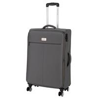 Featherstone 8 Wheel Soft Large Suitcase - Grey