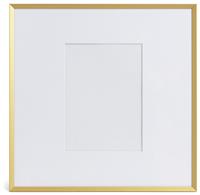 "Habitat Gold Effect Metal Picture Frame - 8x10"""
