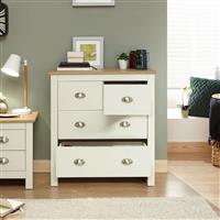 GFW Lancaster 4 Drawer Chest - Cream