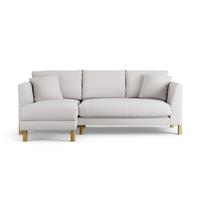 Habitat Aston Left Hand Corner Sofa - Natural - Ash Leg