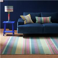 Margo Selby Buster Green Flatweave Rug - 160x230cm