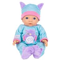 My First Tiny Treasures Night Owl Doll Sleepsuit
