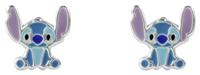 Disney Sterling Silver Enamel Stitch Stud Earrings