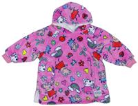 Peppa Pig Pink Fleece Hooded Blanket - Small