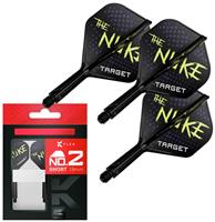 Target Luke Littler K-Flex No.2 Short Flights & Shaft System