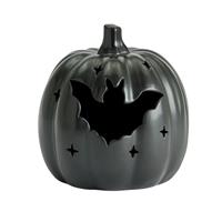 Argos Home Light Up Bat Ceramic Pumpkin Halloween Decoration