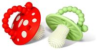 RaZbaby Chompy Silicon Teether - 2 Pack