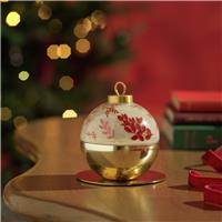 Argos Home Small Bauble Candle - Christmas Spice