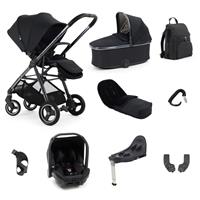 BabyStyle Oyster Gravity+ 9 Piece Travel System - Carbonite