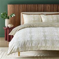 Habitat x Scion Cotton Swim Swam Swan Bedding Set- King size