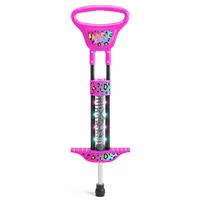 Xootz Rider LED Pogo - Pink Leopard