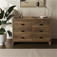 GFW Boston 6 Drawer Chest - Knotty Oak