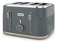 Breville VTT972 4-Slice Toaster - Grey