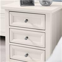 Julian Bowen Maine Wide 3 Drawer Chest - White
