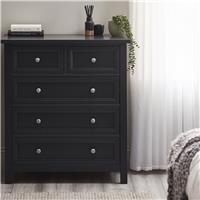Julian Bowen Maine 5 Drawer Chest - Anthracite