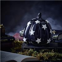 Argos Home Ceramic Pumpkin with Stars Halloween Decoration