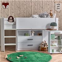 Julian Bowen Otis Single Midsleeper Bed - White