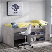 Julian Bowen Neptune Single Midlseeper Bed - Grey