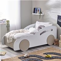 Julian Bowen Atlantis Car Toddler Bed - White