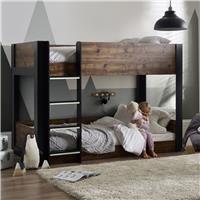 Julian Bowen Solomon Single Bunk Bed - Black