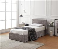 Argos Home Heathdon Single End Lift Ottoman Bed - Silver