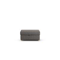 Habitat Holmfirth Fabric Footstool - Charcoal