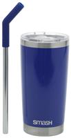 Smash Blue Stainless Steel Smoothie Cup - 540ml