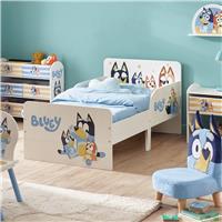 Bluey Single Toddler Bed - White