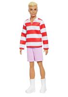 Barbie Fashionistas Ken Doll, Red Striped Top & Pink Shorts