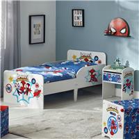 Marvel Spider and Friends Toddler Bed - White