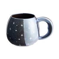Argos Home Stoneware Moon & Stars Mug - Metallic