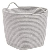 Great Little Trading Company Rope Storage Basket - Grey
