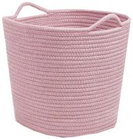 Great Little Trading Company Rope Storage Basket - Rose Pink