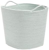 Great Little Trading Company Rope Storage Basket-Sage Green