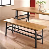 Habitat Ballon Metal Dining Bench - Black