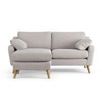 Habitat Ivor Left Hand Corner Sofa - Natural - Ash Leg