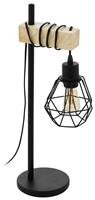 EGLO Townshend 5 Steel Table Lamp - Black