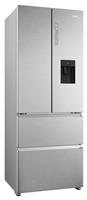 Haier HFR5719EWMP American Fridge Freezer- Inox