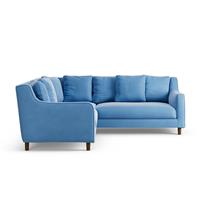 Habitat Swift Reversible Corner Sofa - Sky Blue - Dark Leg