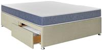 Argos Home Devon Double 2 Drawer Divan Bed - Natural