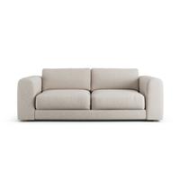 Habitat Ayr Large Fabric 3 Seater Sofa - Natural