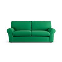 Habitat Molton Fabric 3 Seater Sofa - Green