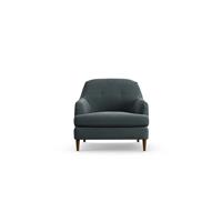 Habitat Frome Fabric Armchair - Charcoal - Dark Leg