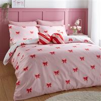 Sassy B Dotty Bows Pink Bedding Set - Single
