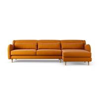 Habitat Turnmill Right Hand Corner Sofa - Orange